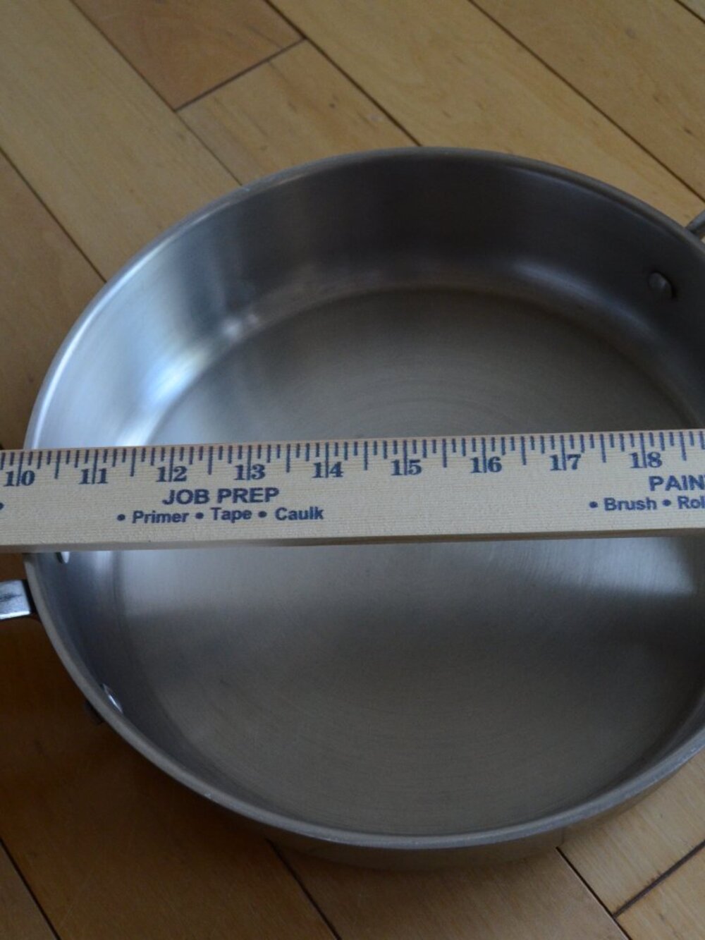 Emeril 3 Qt Saute Skillet Frying Pan & Lid Copper Core Stainless Steel - Picture 7 of 12